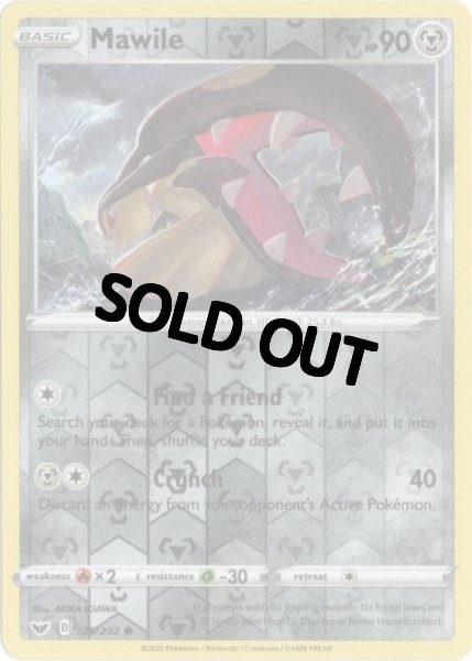 画像1: クチート　海外版 英語版　リバホロ　Mawile - 129/202 - (1)