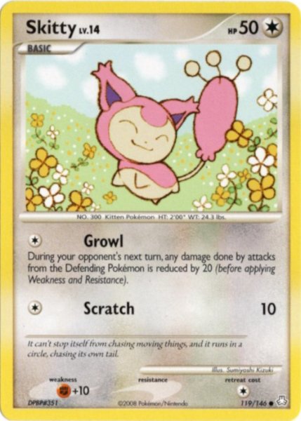 画像1: エネコ　海外版 英語版　Skitty - 119/146 - (1)