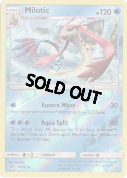 画像1: ミロカロス　海外版 英語版　リバホロ　Milotic - 29/70 - (1)