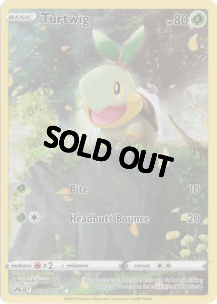 画像1: ナエトル　AR　海外版 英語版　Turtwig - GG31/GG70 - (1)