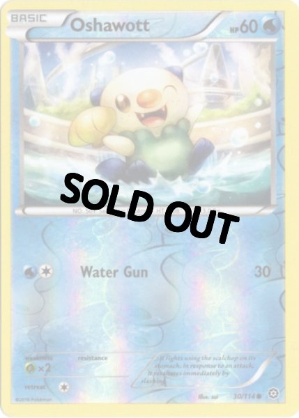 画像1: ミジュマル　海外版 英語版　リバホロ　Oshawott - 30/114 - (1)