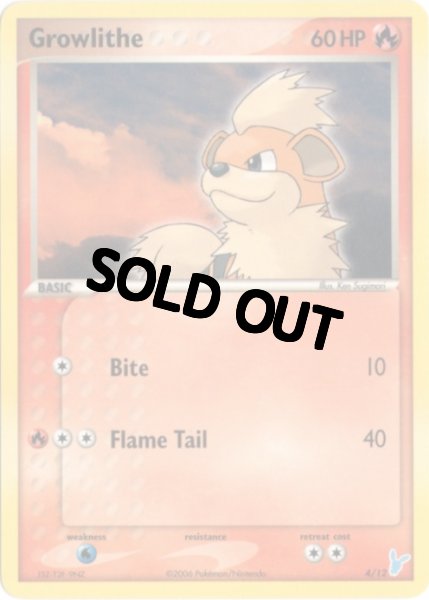 画像1: ガーディ　海外版 英語版　Growlithe - 4/12 - (1)