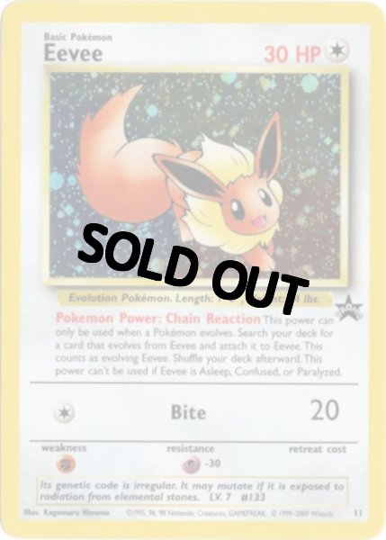 画像1: イーブイ　海外版 英語版　プロモ　Eevee - 11 - (1)