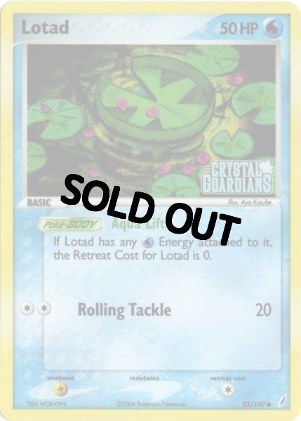 画像1: ハスボー　海外版 英語版　リバホロ　Lotad - 55/100 - (1)