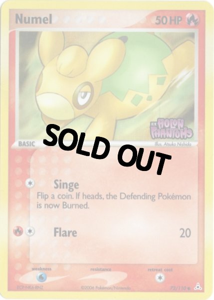 画像1: ドンメル　海外版 英語版　リバホロ　Numel - 72/110 - (1)