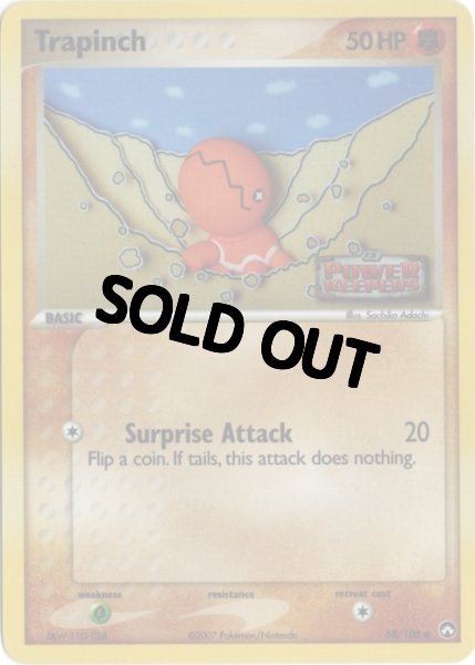 画像1: ナックラー　海外版 英語版　リバホロ　Trapinch - 68/108 - (1)