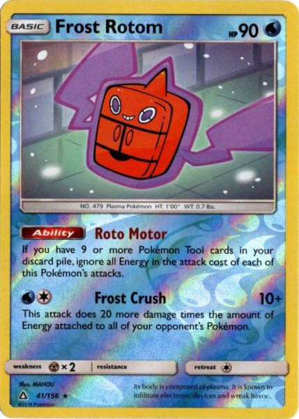 画像1: フロストロトム　海外版 英語版　リバホロ　Frost Rotom - 41/156 - (1)