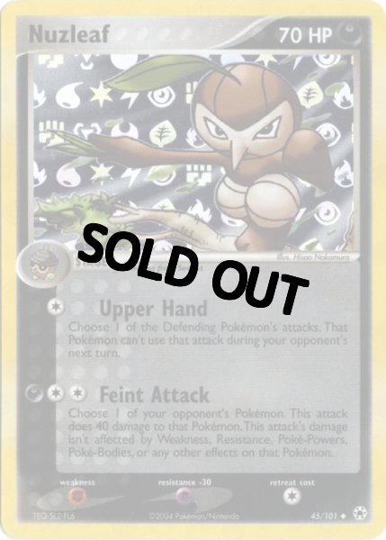 画像1: コノハナ　海外版 英語版　リバホロ　エネルギーロゴホロ　Nuzleaf - 45/101 - (1)