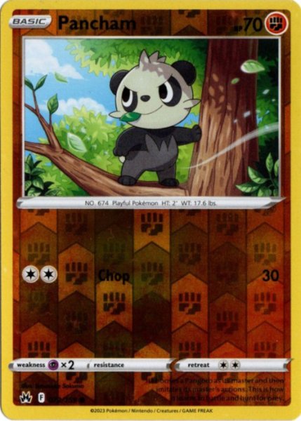 画像1: ヤンチャム　海外版 英語版　リバホロ　Pancham - 072/159 - (1)