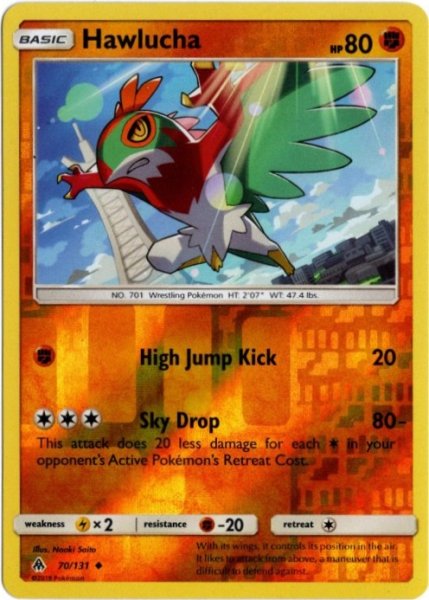 画像1: ルチャブル　海外版 英語版　リバホロ　Hawlucha - 70/131 - (1)