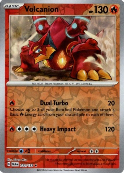 画像1: ボルケニオン　海外版 英語版　リバホロ　Volcanion - 022/182 - (1)