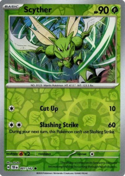 画像1: ストライク　海外版 英語版　リバホロ　Scyther - 001/162 - (1)