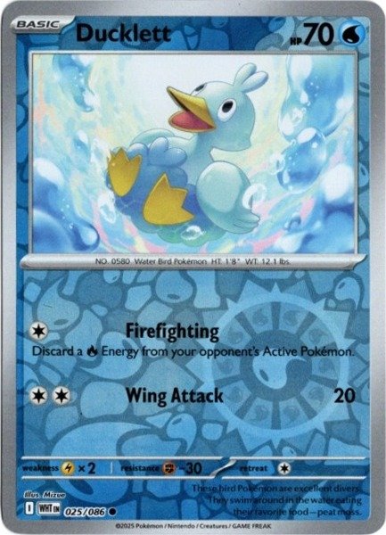画像1: コアルヒー 海外版 英語版 リバホロ Ducklett - 025/086 - (1)