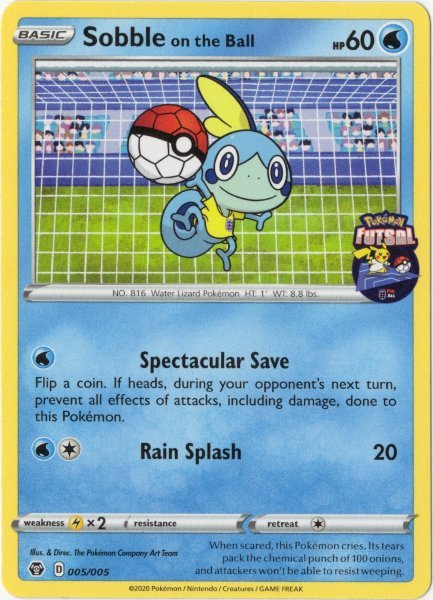 画像1: メッソン　海外版 英語版　フットサル プロモ　Sobble on the Ball - 005/005 - (1)