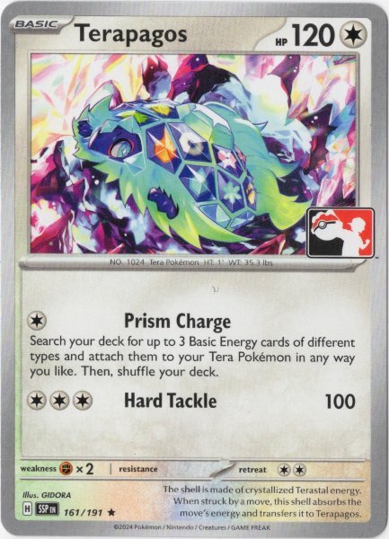 画像1: テラパゴス　海外版 英語版　Prize Pack　Terapagos - 161/191 - (1)