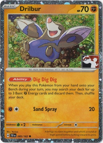 画像1: モグリュー　海外版 英語版　Prize Pack　Drilbur - 085/162 - (1)