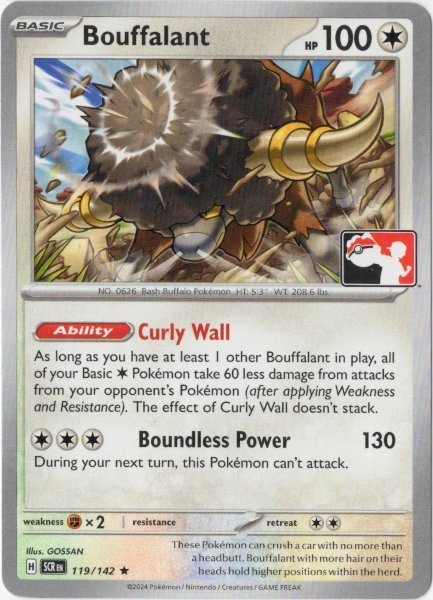 画像1: バッフロン　海外版 英語版　Prize Pack　Bouffalant - 119/142 - (1)