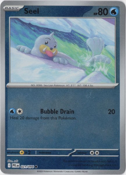 画像1: パウワウ　海外版 英語版　リバホロ　Seel - 021/094 - (1)