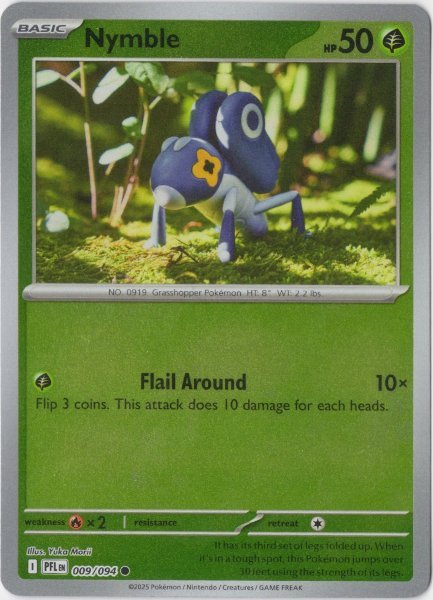 画像1: マメバッタ　海外版 英語版　リバホロ　Nymble - 009/094 - (1)