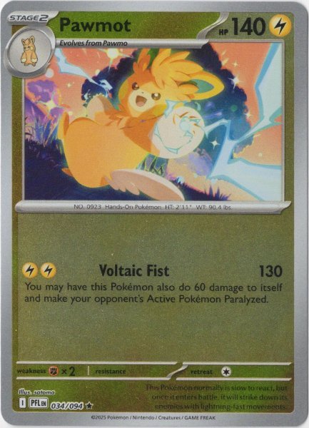 画像1: パーモット　海外版 英語版　リバホロ　Pawmot - 034/094 - (1)