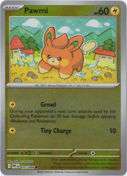 画像1: パモ　海外版 英語版　リバホロ　Pawmi - 032/094 - (1)