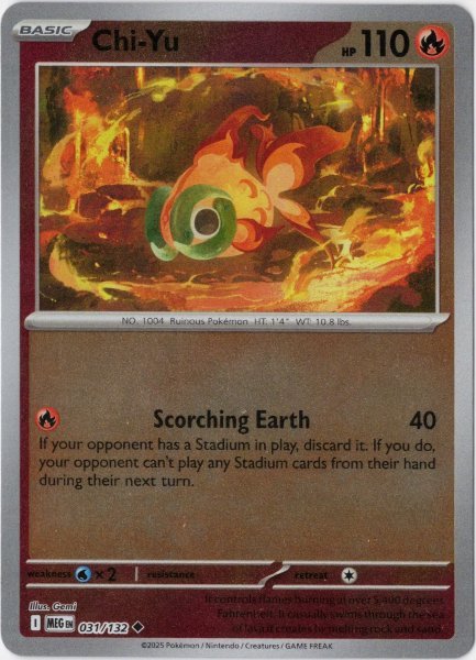 画像1: イーユイ　海外版 英語版　リバホロ　Chi-Yu - 031/132 - (1)