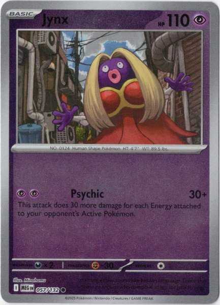 画像1: ルージュラ　海外版 英語版　リバホロ　Jynx - 057/132 - (1)