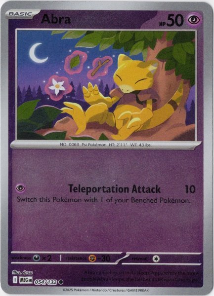 画像1: ケーシィ　海外版 英語版　リバホロ　Abra - 054/132 - (1)