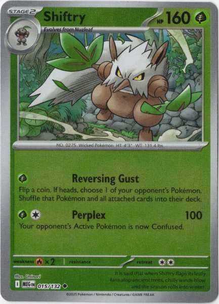 画像1: ダーテング　海外版 英語版　リバホロ　Shiftry - 015/132 - (1)