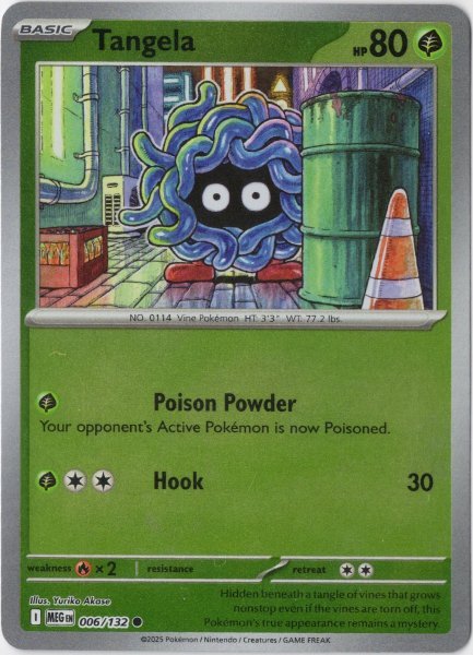 画像1: モンジャラ　海外版 英語版　リバホロ　Tangela - 006/132 - (1)