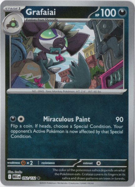 画像1: タギングル　海外版 英語版　リバホロ　Grafaiai - 092/132 - (1)