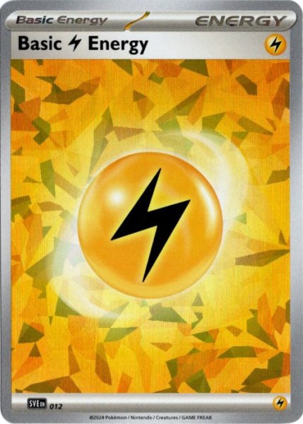 画像1: 基本雷エネルギー　海外版 英語版　アイスホロ　Basic Lightning Energy - SVE012 - (1)