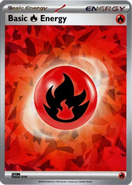 画像1: 基本炎エネルギー　海外版 英語版　アイスホロ　Basic Fire Energy - SVE010 - (1)