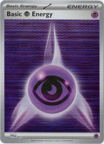 画像1: 基本超エネルギー　海外版 英語版　Basic Psychic Energy - SVE021 - (1)