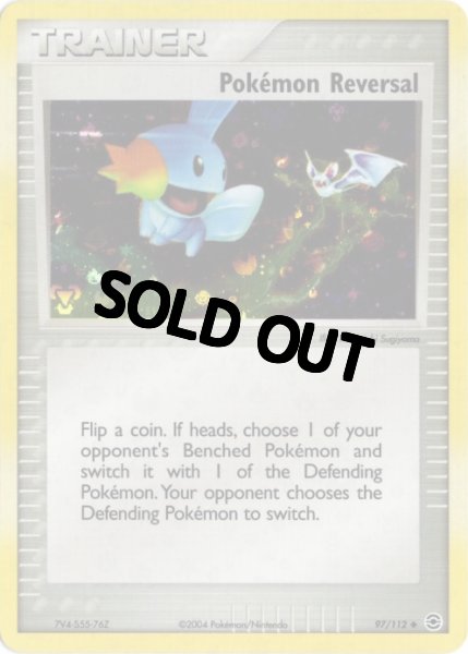 画像1: ポケモンリバース　海外版 英語版　リバホロ　エネルギーロゴホロ　Pokemon Reversal - 97/112 - (1)