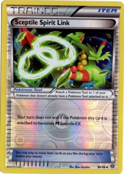 画像1: ジュカインソウルリンク　海外版 英語版　リバホロ　Sceptile Spirit Link - 80/98 - (1)
