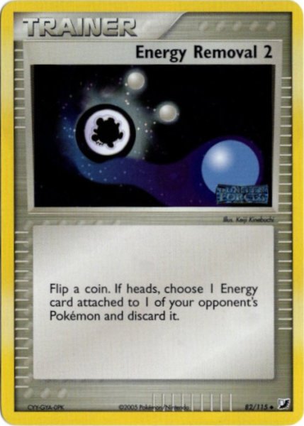 画像1: エネルギーリムーブ2　海外版 英語版　リバホロ　モンスターボールホロ　Energy Removal 2 - 82/115 - (1)