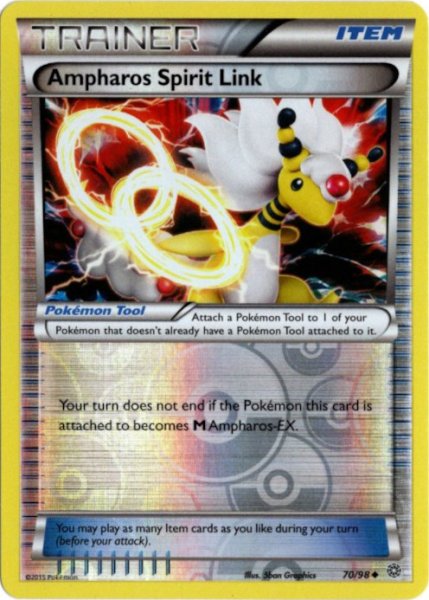 画像1: デンリュウソウルリンク　海外版 英語版　リバホロ　Ampharos Spirit Link - 70/98 - (1)