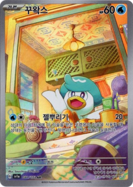 画像1: クワッス　AR　韓国語版 (1)