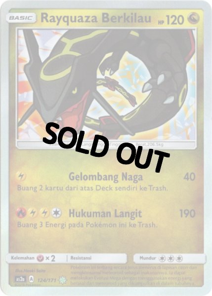 画像1: ひかるレックウザ　インドネシア語版　色違い (1)