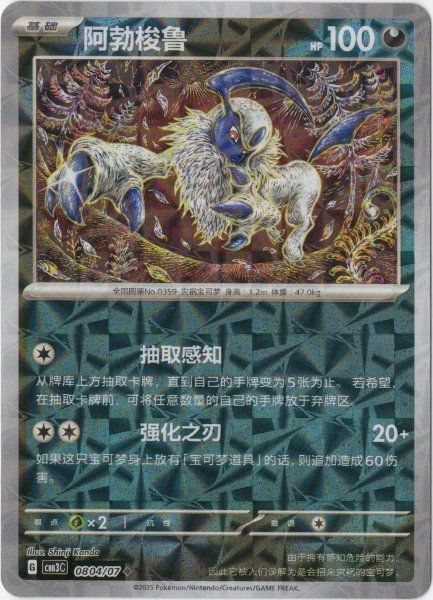 画像1: アブソル　中国語(簡体字)版　モザイクミラー (1)