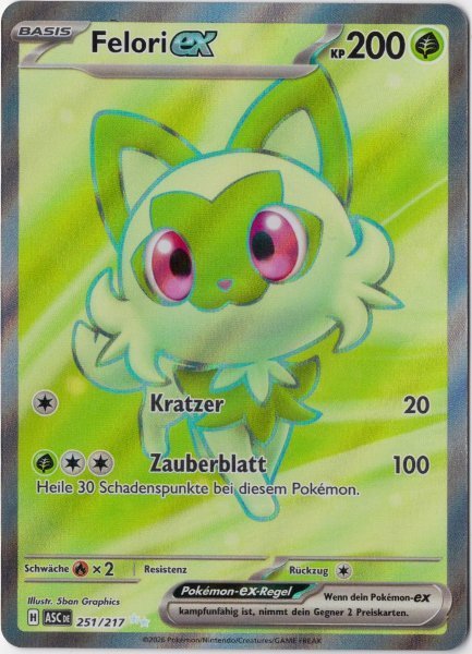 画像1: ニャオハ　SR　ドイツ語版 (1)