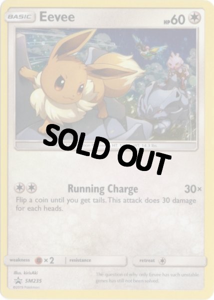 画像1: イーブイ　海外版 英語版　ホロ プロモ　Eevee - SM235 - (1)