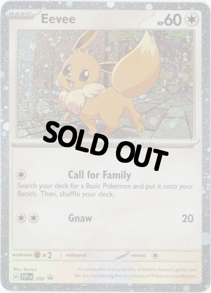 画像1: イーブイ　海外版 英語版　ホロ プロモ　Eevee - SVP200 - (1)