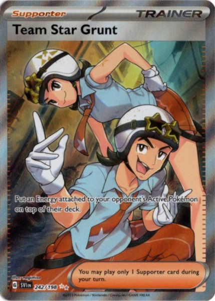 画像1: スター団のしたっぱ　SR　海外版 英語版　Team Star Grunt - 242/198 - (1)