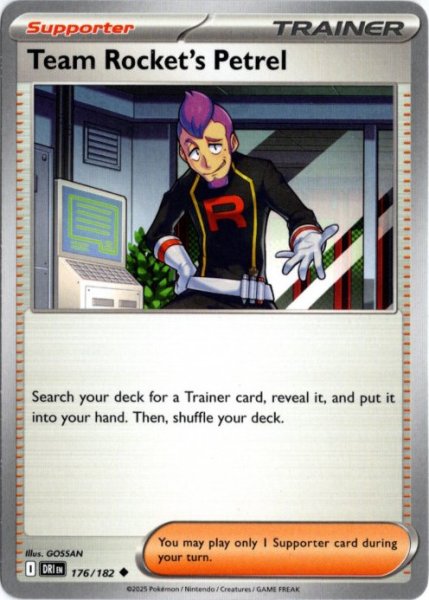 画像1: ロケット団のラムダ　海外版 英語版　Team Rocket's Petrel - 176/182 - (1)