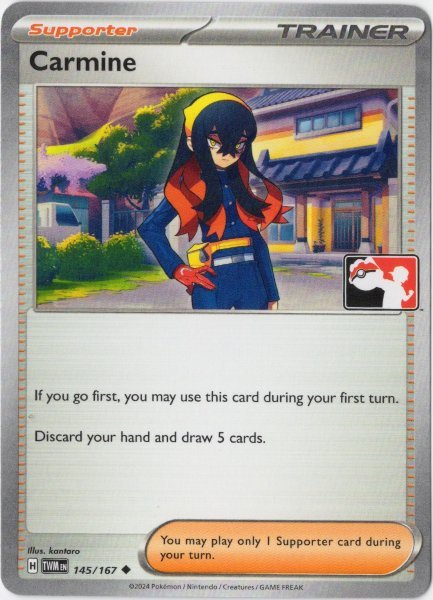 画像1: ゼイユ　海外版 英語版　Prize Pack　Carmine - 145/167 - (1)