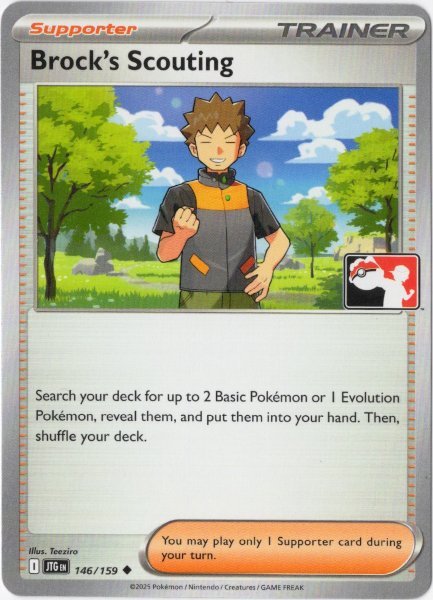 画像1: タケシのスカウト　海外版 英語版　Prize Pack　Brock's Scouting - 146/159 - (1)