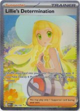 Lillie's Determination リーリエの決心 sr 英語版 Lillie's Determination SR SAR Set 091/063 Mega Brave M1L Pokemon