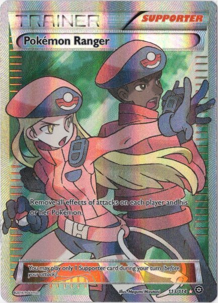 画像1: ポケモンレンジャー　SR　海外版 英語版　Pokemon Ranger - 113/114 - (1)